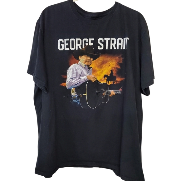 Other - Black Graphic Country Tour Tee - George Strait Austin City Limits  2021